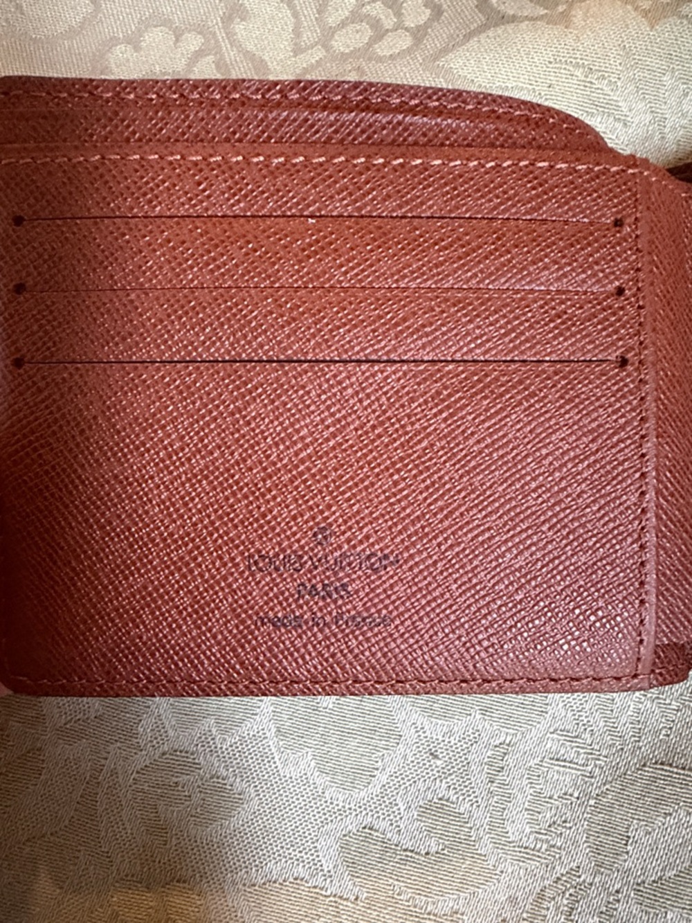 Louis Vuitton Monogram Canvas Card Holder in Brown and Tan - Picture 3 of 7